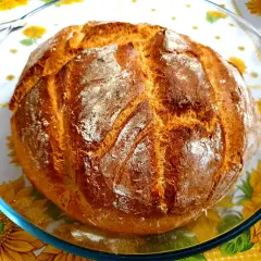 Chleb w szklanym naczyniu? Tak! Idealny bochenek bez ryzyka
