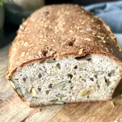 Keto chleb z mąki łubinowej: IG 15 i koniec z goryczką!