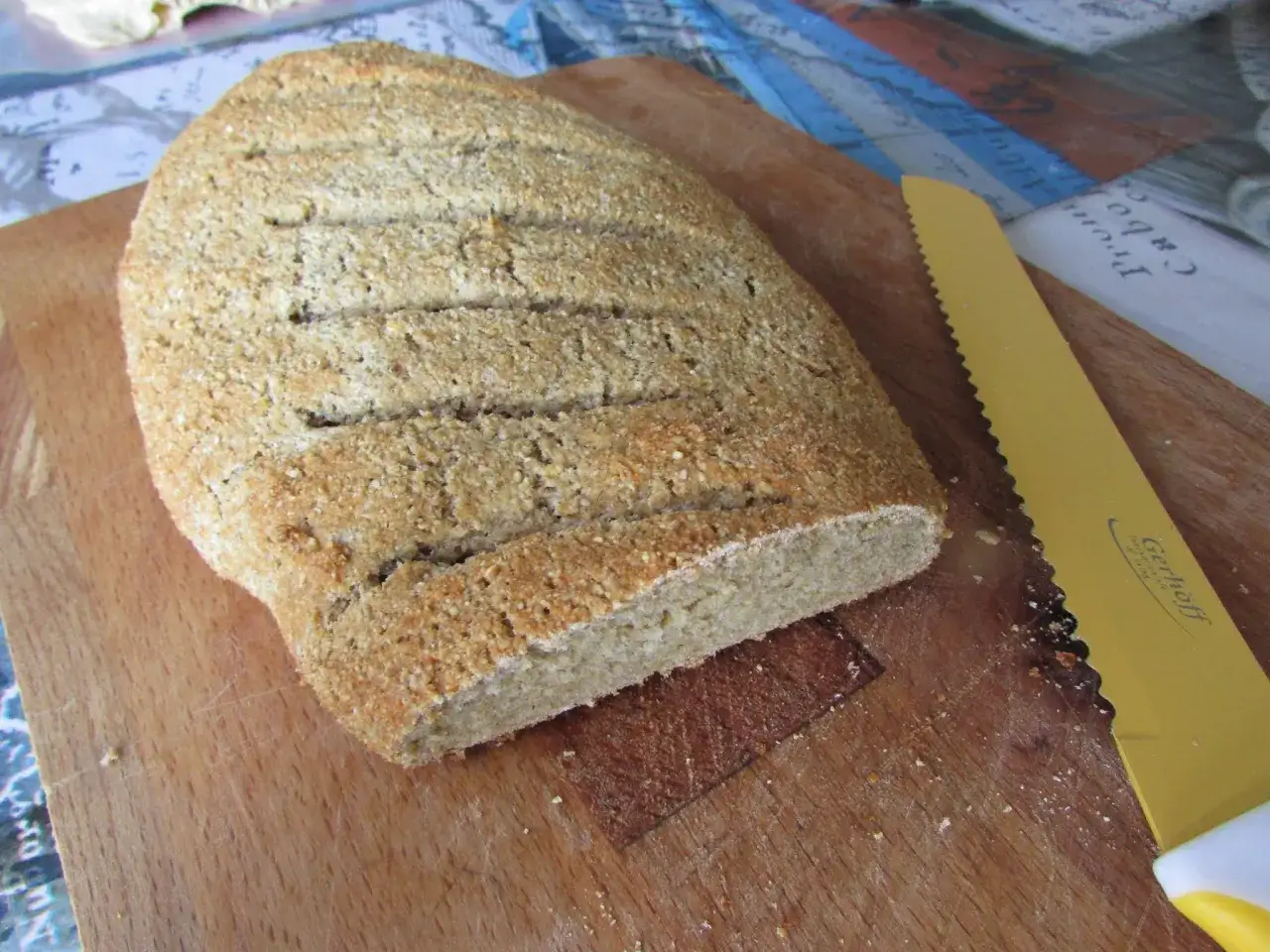 Keto chleb z mąki bambusowej, wypieki keto