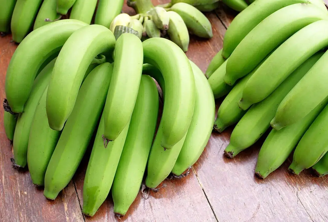 zielone banany mąka bananowa smak