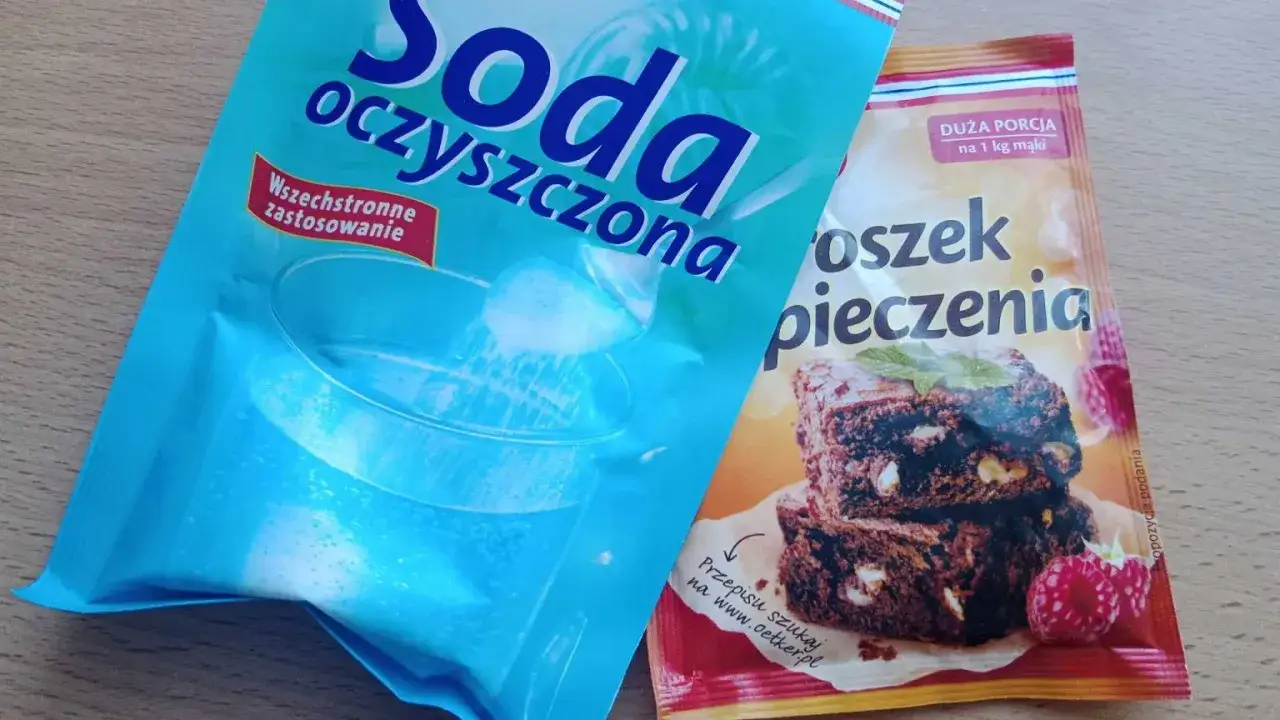 soda oczyszczona kontra proszek do pieczenia