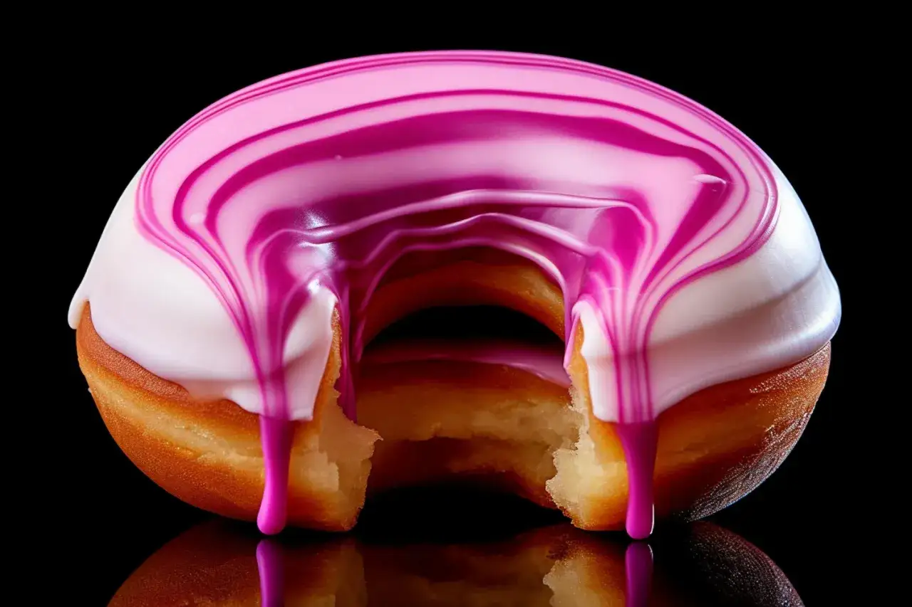 Technika nakładania mirror glaze